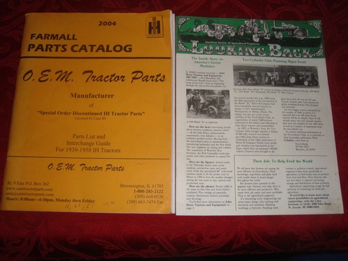 2004 Farmall Parts & American Society Agraringenieure Geschichtsbücher - Bild 1 von 3