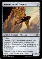 Reconstructed Thopter – U –  – Normal – The Brothers' War – #242 – NM – MTG