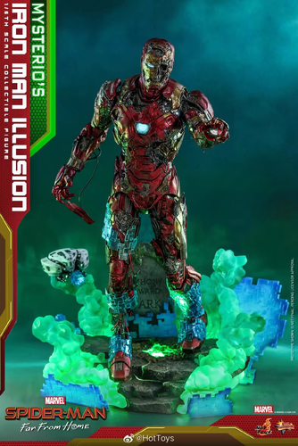 HOTTOYS 1/6 MMS580 Spider-Man2: Iron Man MK46 Zombie Visions Figure Gift - Picture 2 of 12