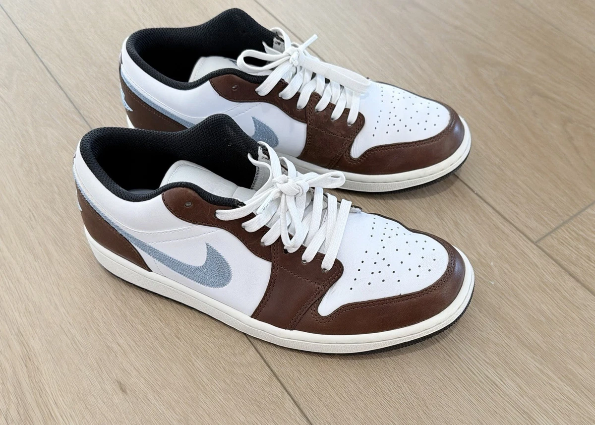Jordan 1 Retro SE Low Brown Blue Grey for Sale 