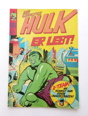 MARVEL COMIC / WILLIAMS PUBLISHER / THE MIGHTY HULK NO. 16 / Z2+