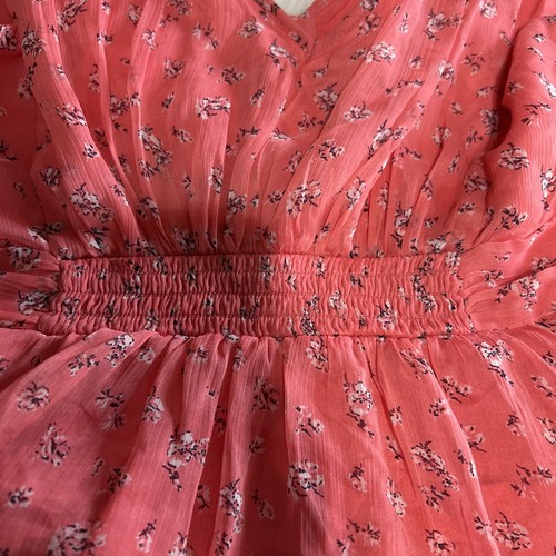 Abercrombie & Fitch Tanktop transparent geknöpft Blumen Gr. M - Bild 16 von 16