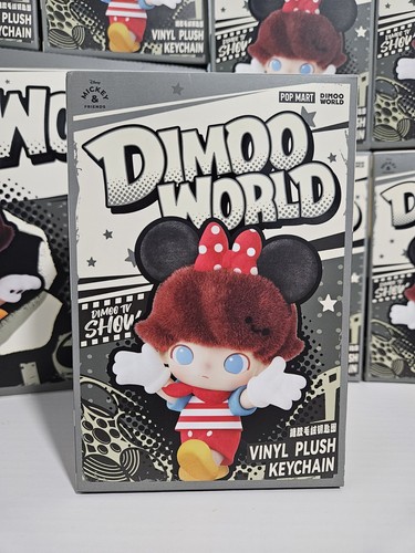 Pop Mart Dimoo World x Disney Series Vinyl Plush Keychain Dolls Toys Blind Box - Picture 8 of 23