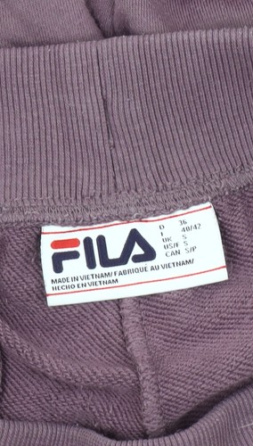 Fila Womens Purple Jogger Sweatpants Size S Cotton Blend Activewear - Picture 4 of 12
