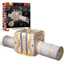 Play Space Station 2-in-1 Adventure Tunnel  Play Tent Astronaut - FAO Schwarz