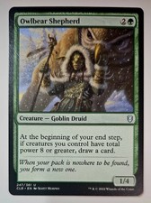4x Owlbear Shepherd Commander Legends: Battle for Baldur's Gate Regular Play Set