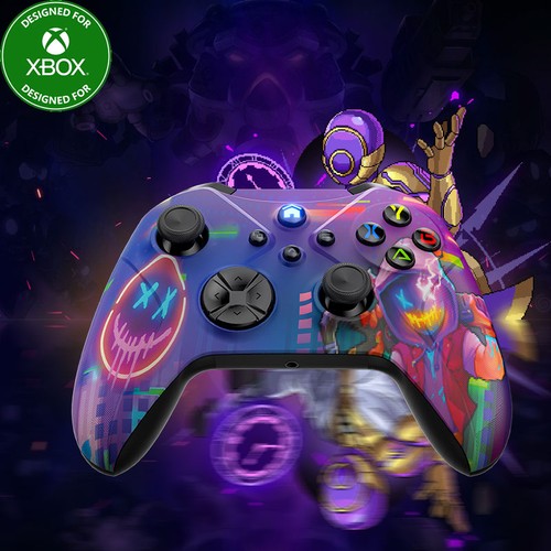 Neon-Abyss Gamepad Für Microsoft Xbox One,Series X|S,WIN11, Wireless Controller - Bild 1 von 15