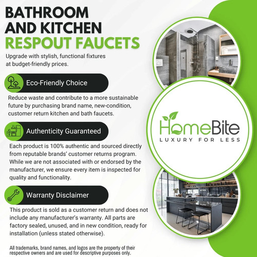 Grifo de baño monomando de níquel cepillado MOEN Align 6191BN - Imagen 2 de 15