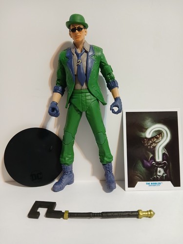DC Multiverse The Riddler Arkham City 7" inch action figure McFarlane 2023 - Picture 1 of 10