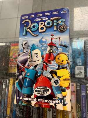 Robots (VHS, 2006, Canadian Release Full Frame French Language