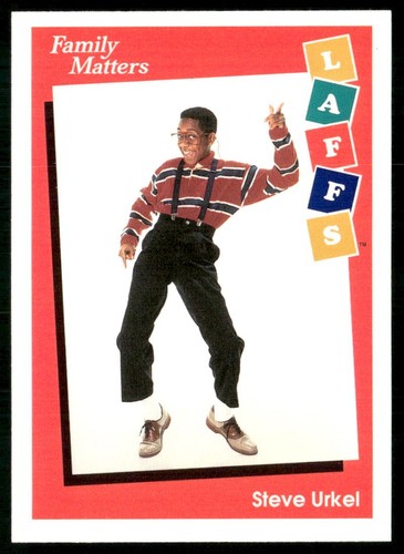 1991 Impel Laffs #28 Steve Urkel Family Matters