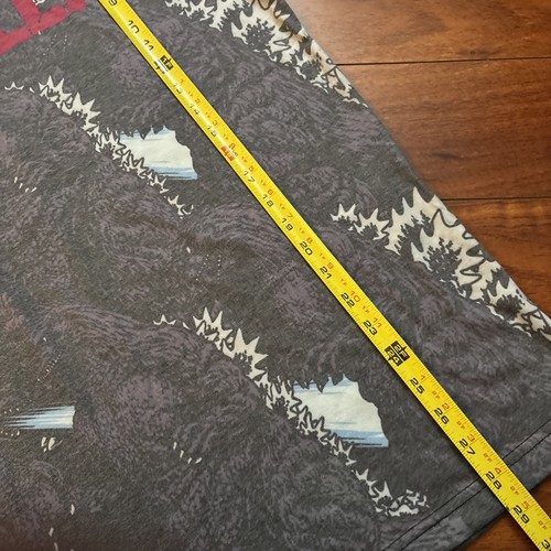 Godzilla Atomic Breath Laser Allover Print Shirt Tee Toho Men’s XL RARE Kaiju - Picture 10 of 10