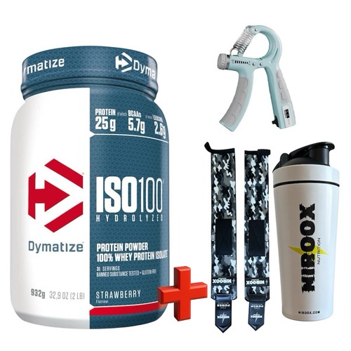 Polvo aislado de proteína de suero Dymatize ISO 100 HYDROLYZED - 932 g - Imagen 1 de 4