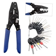  21pcs Auto Terminals Removal Key Tool with Automotive Weatherpack Terminal 