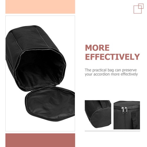 Bolsa organizadora portátil de almacenamiento de instrumentos musicales Concertina - Imagen 11 de 12