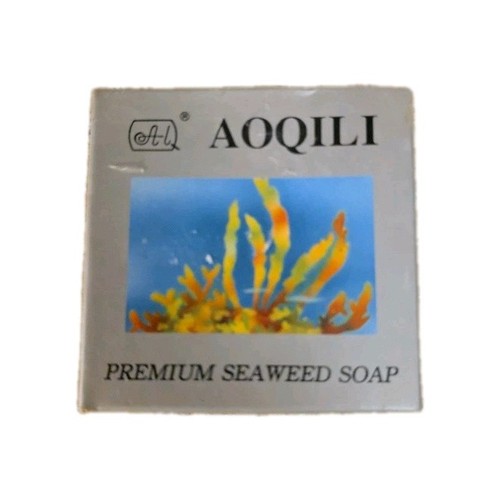 AOQILI Premium Seaweed Soap 5.36 oz Cleansing Trendy Rare Body Diet Scrub New