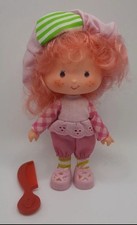 Vintage Strawberry Shortcake Raspberry Tart Doll w/comb Original Kenner-Vintage