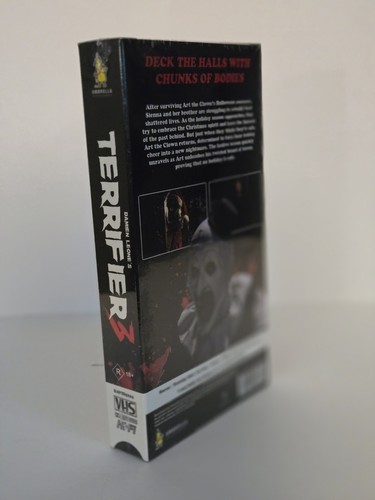 Terrifier 3 (2025) Promotional VHS Tape Umbrella Entertainment Item Is Mint🖤🔥 - Picture 9 of 10