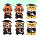 6 Pcs Abschluss Ballon Abschlussdekorationen Abschlussdekorationsballons