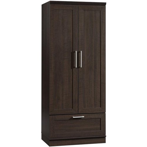 Sauder HomePlus Engineered Wood Wardrobe Armoire in Dakota Oak Finish - Picture 3 of 11
