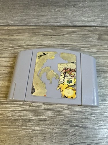 Super Smash Bros Video Game Cartridge For Nintendo 64 N64 Bad Label