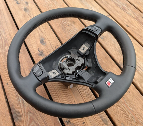 Volant cuir neuf Audi S4 A4 S8 le moins cher A8 B5 D2 S6 A6 C5 S-Line OEM TIPTRONIC