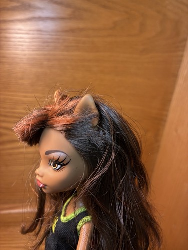 Monster High Dead Tired Clawdeen Wolf Puppe Lila Leopard - Bild 7 von 8