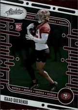 2024 Panini Absolute Retail #189 Isaac Guerendo San Francisco 49ers Rookie