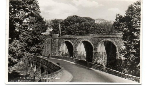 Randalstown, Bridge, Co Antrim, Nordirland, s/w Echtfoto, Karte 1960