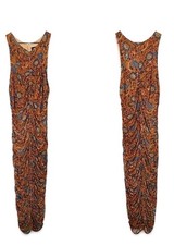 House of Harlow 1960 Floral Ruched Bodycon Midi Dress Cocktail Party SZ small