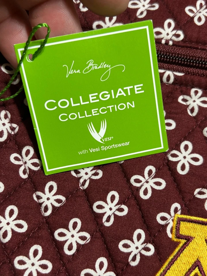 Vera Bradley University Minnesota Gophers Handbag Crossbody Bag Shoulder Purse - Image 4 of 4