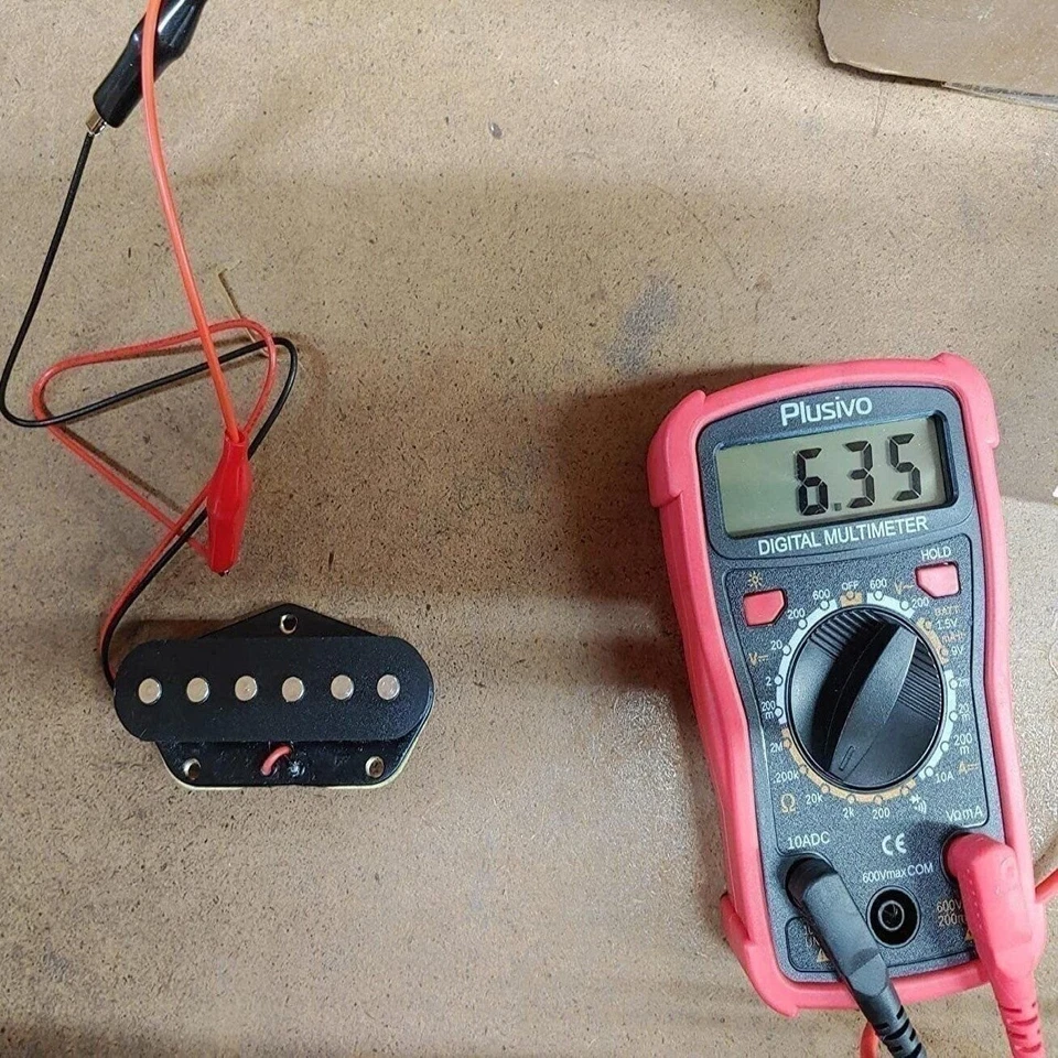 Guitarra Eléctrica Artec Tele Pastilla TRC44 Imán Cerámico 6.34K Ohmios Foto 4 de 4