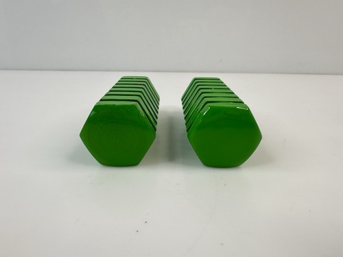 Vintage Dyno GT Tube Ride Freestyle BMX Pegs 26t Green HTF - Picture 3 of 10