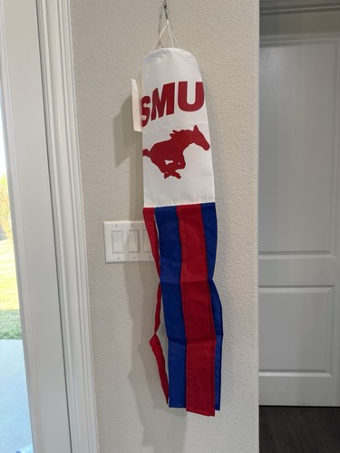 "Sock de viento SMU Mustang 40"" nuevo con etiquetas" - Imagen 1 de 11