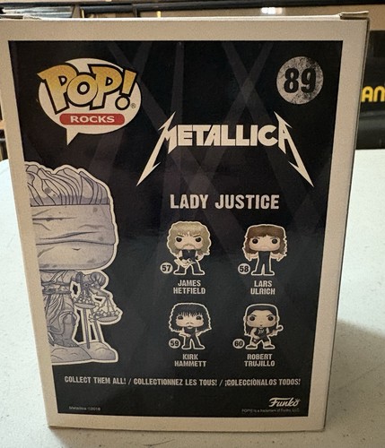 Funko Pop! Vinyl: Lady Justice #89 + Protector *GEWÖLBT* - Bild 3 von 6