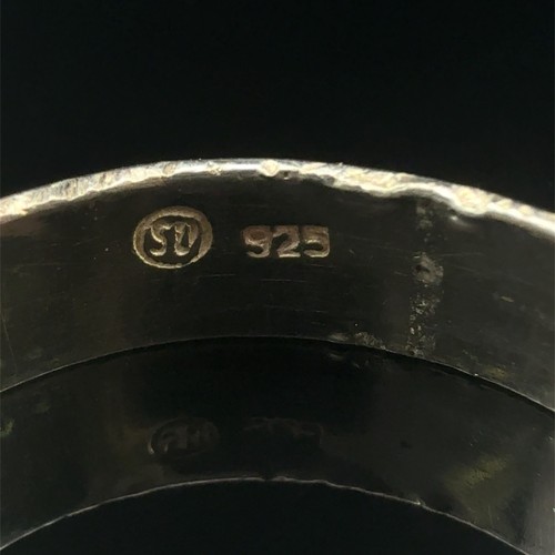 Banda de plata de ley 925 de 4,9 mm de ancho 5,0 gramos Tamaño:10,25 (WCP033782) - Imagen 5 de 5