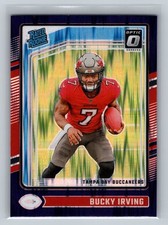 2024 Donruss Optic Bucky Irving #216 Purple Shock Tampa Bay Buccaneers