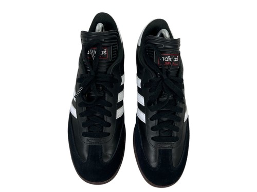 Adidas Samba Sambas Negro Blanco Interior Fútbol Zapatos Tenis Hombres Talla EE. UU. 7.5 - Imagen 8 de 10