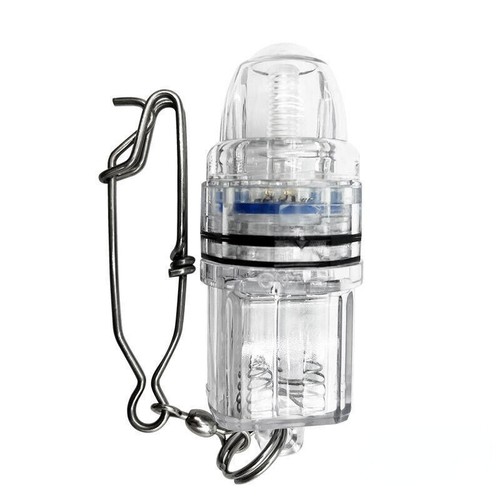2 PIEZAS Señuelo de Pesca Luz LED Atractivos Gota Profunda Impermeable Luces Subacuáticas - Imagen 7 de 10