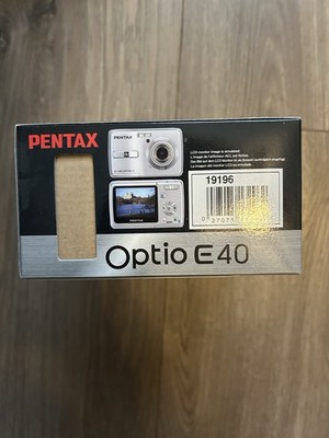 PENTAX Pentax Optio E40 8.1MP Digital Camera - Silver for