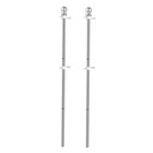 2 stücke Edelstahl Wandmontage Flagge Pole Rustproof Fahnenmast Für Veranda Yard