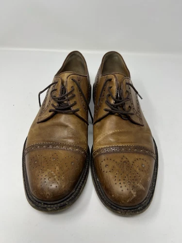 Gucci Leather Upper Brown Dress Shoes for Men