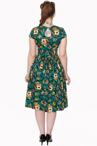Banned Dancing Days Tropical Holiday Dress 2XL-4XL - Picture 4 of 8