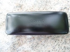 KLiiK Case Sunglasses Denmark Eye Glasses Black Snap Shut Hard Box
