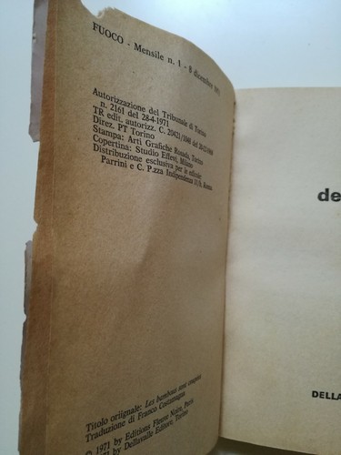 ROMANZI DI GUERRA "FUOCO" ANNO I MENSILE N* 1 DEL 1971 - I BAMBU' DELLA MORTE - Foto 4 di 5