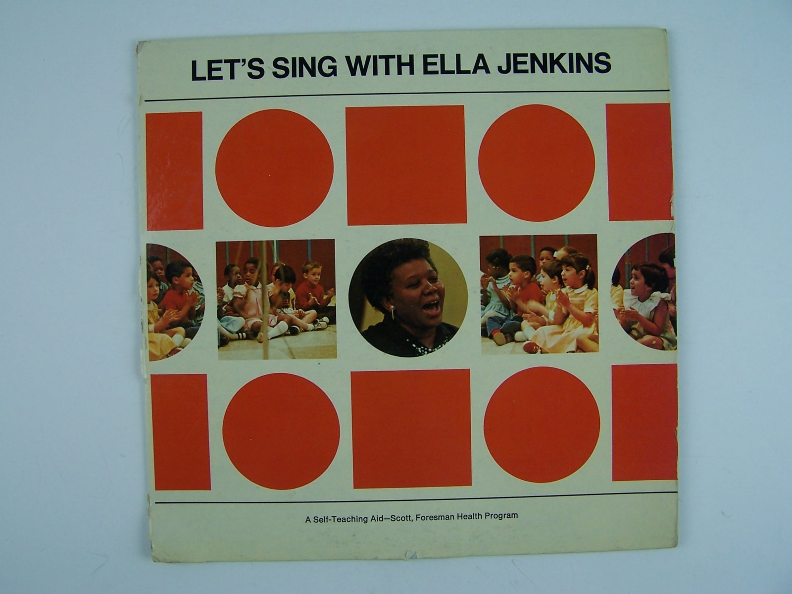 Ella Jenkins - Let's Sing With 10" Vinyl Record Album C Ella Jenkins - Let's Sing With 10" Vinyl Record Album C