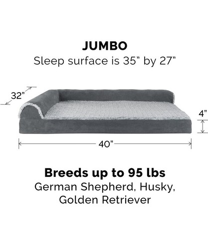 Furhaven Orthopedic, Cooling Gel, and Memory Foam Pet Beds for Small, Medium,... - Picture 2 of 6