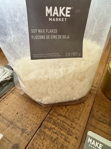 Candle Making Materials Soy Wax, Fragrance Oils, Candle Wicks Opened Packaging - Picture 3 of 5