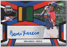 2023 Elite Extra Edition DPL Materials Signatures Roni Garcia /199 #DMS-RG