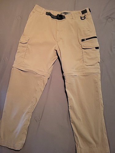 BC Clothing Convertible Pants Mens Sz 34 X 28 Relaxed Tactical Straight Outdoor - Picture 2 of 12